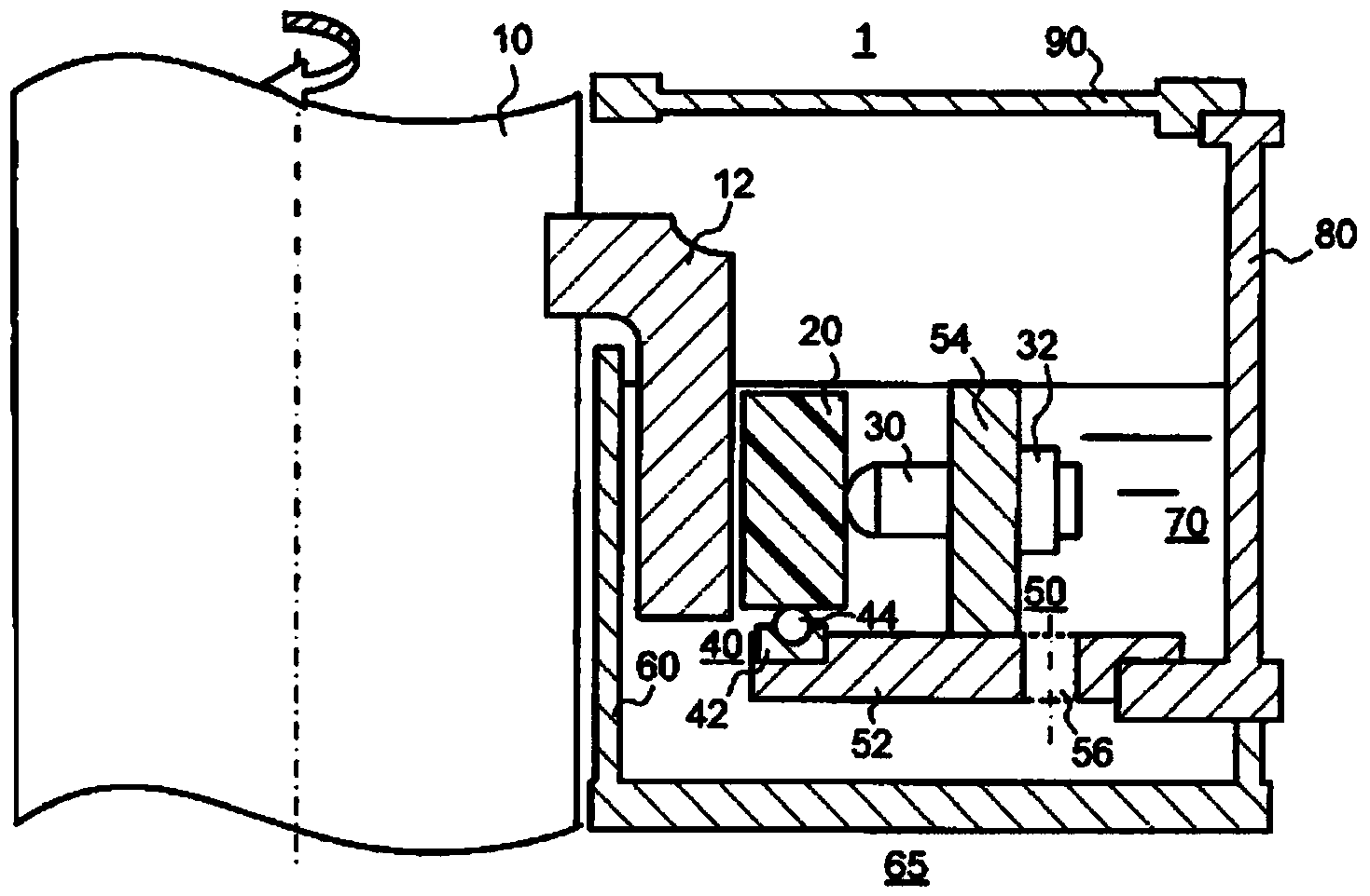 Bearing device and hydraulic machine