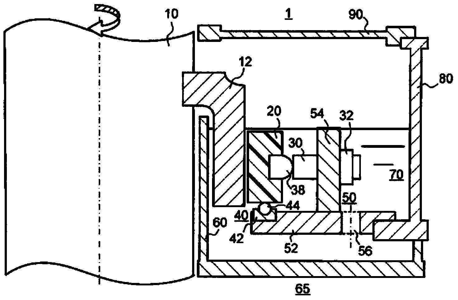 Bearing device and hydraulic machine