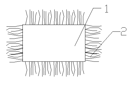 Textile having silk drawing process and preventing dust mites and allergic asthma