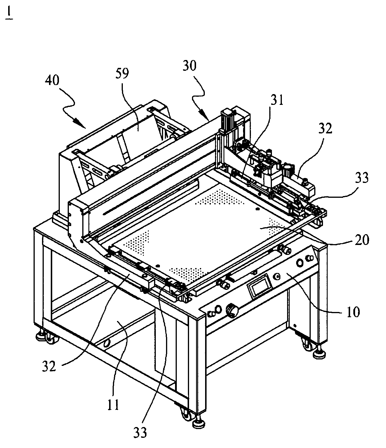 Two-bar linkage fast elevating apparatus for screen printing machine