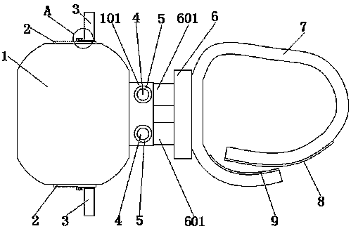 Drilling device for geological survey