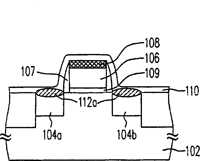 Method for mfg. metal silicified layer