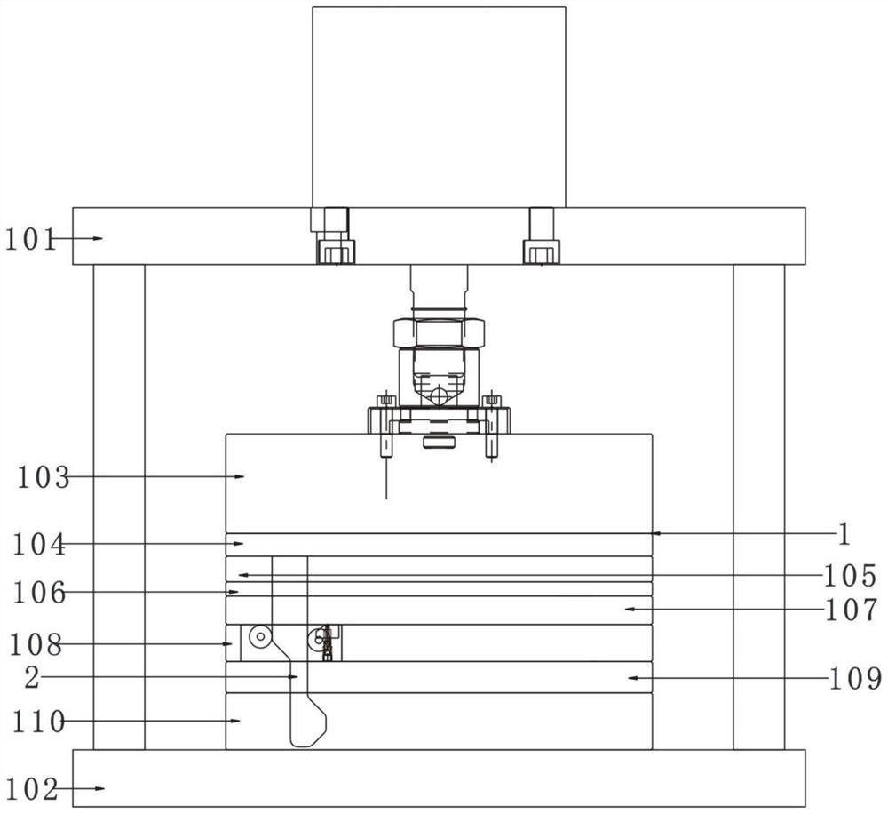 Automatically-feeding shielding case die