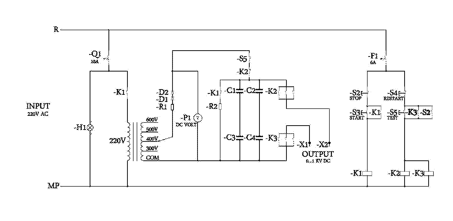 Tester for lightning arresters counter