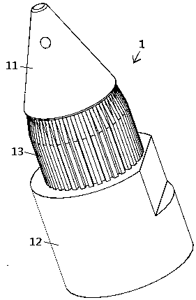 Locating pin with adjustable diameter