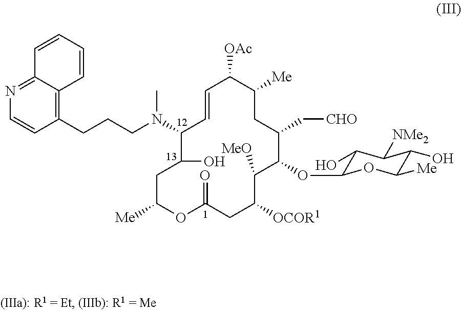 Novel macrolide intermediate and novel production process