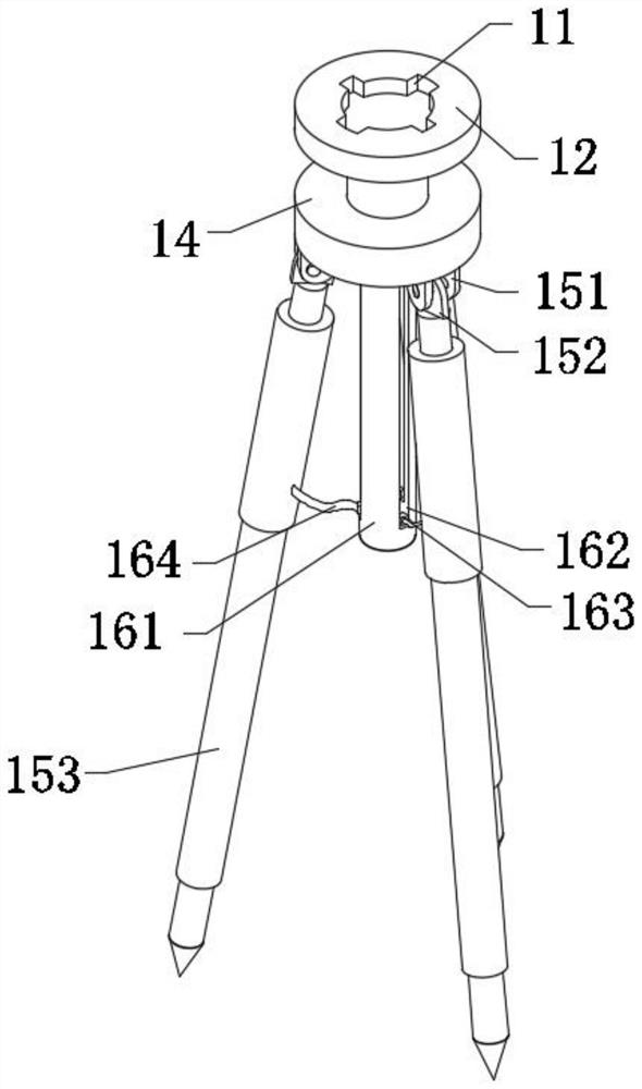 Solar street lamp illuminance detection device with positioning mechanism