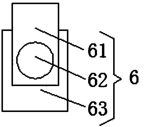 Waste recycling and treating device for die-cutting machine