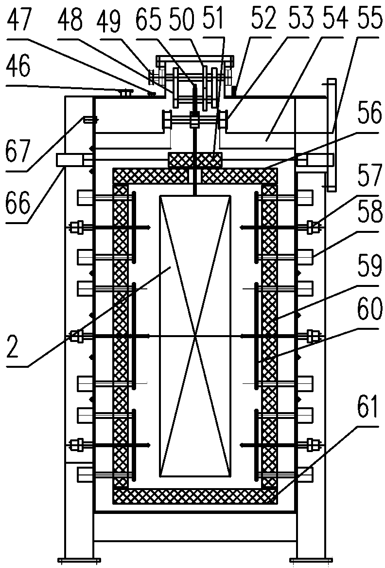 Rare earth permanent magnetic alloy continuous sintering equipment