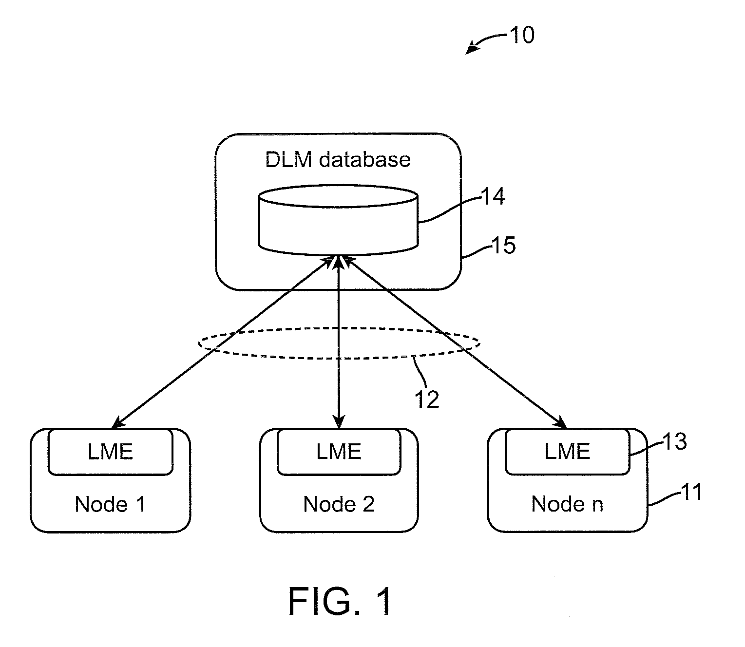 System and method for managing locks across distributed computing nodes