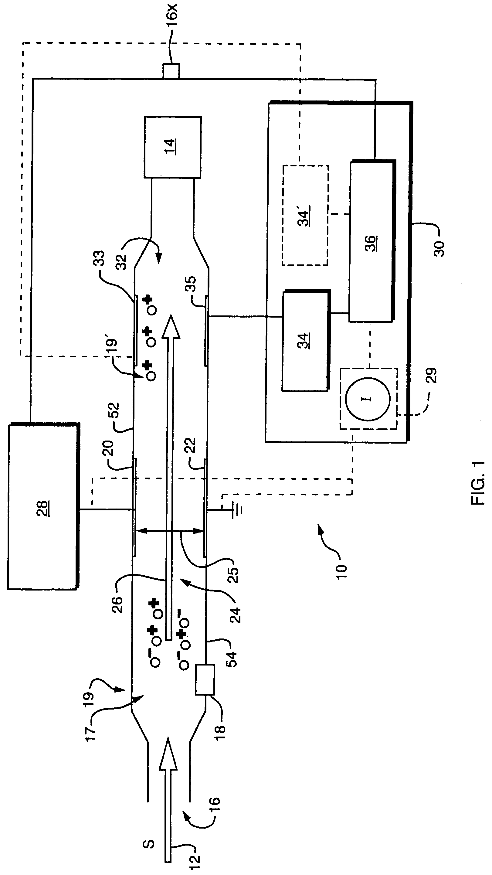 Longitudinal field driven ion mobility filter and detection system