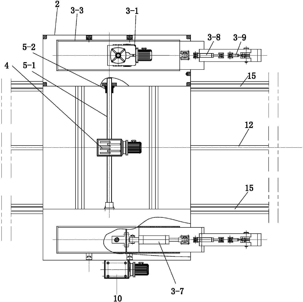 Car bumper disassembling device