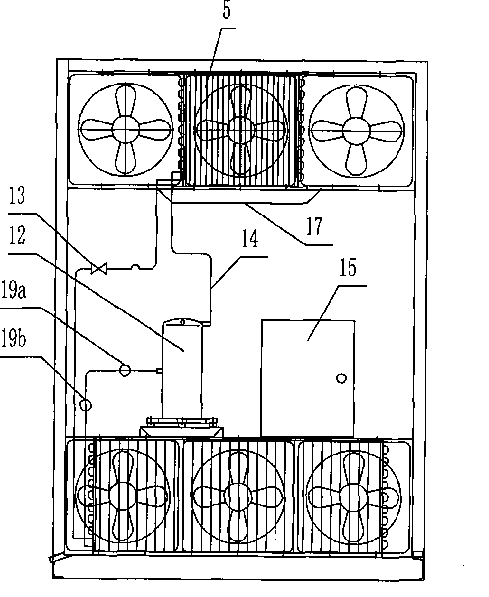 Overload protection control method and apparatus for heat pump type clothes dryer and clothes dryer equipped with the apparatus