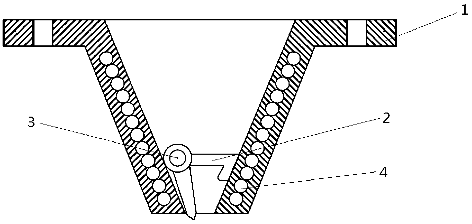 Novel efficient linear nozzle for electrostatic spinning