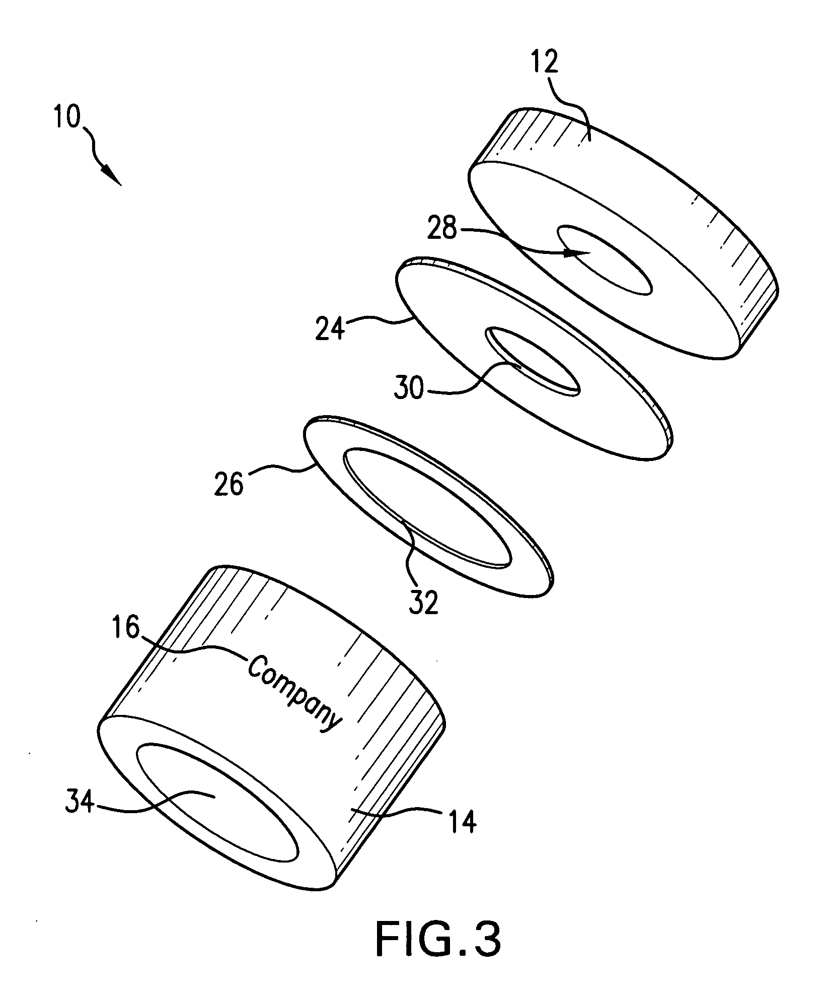 Probe electrode pad and probe electrode pad storage box