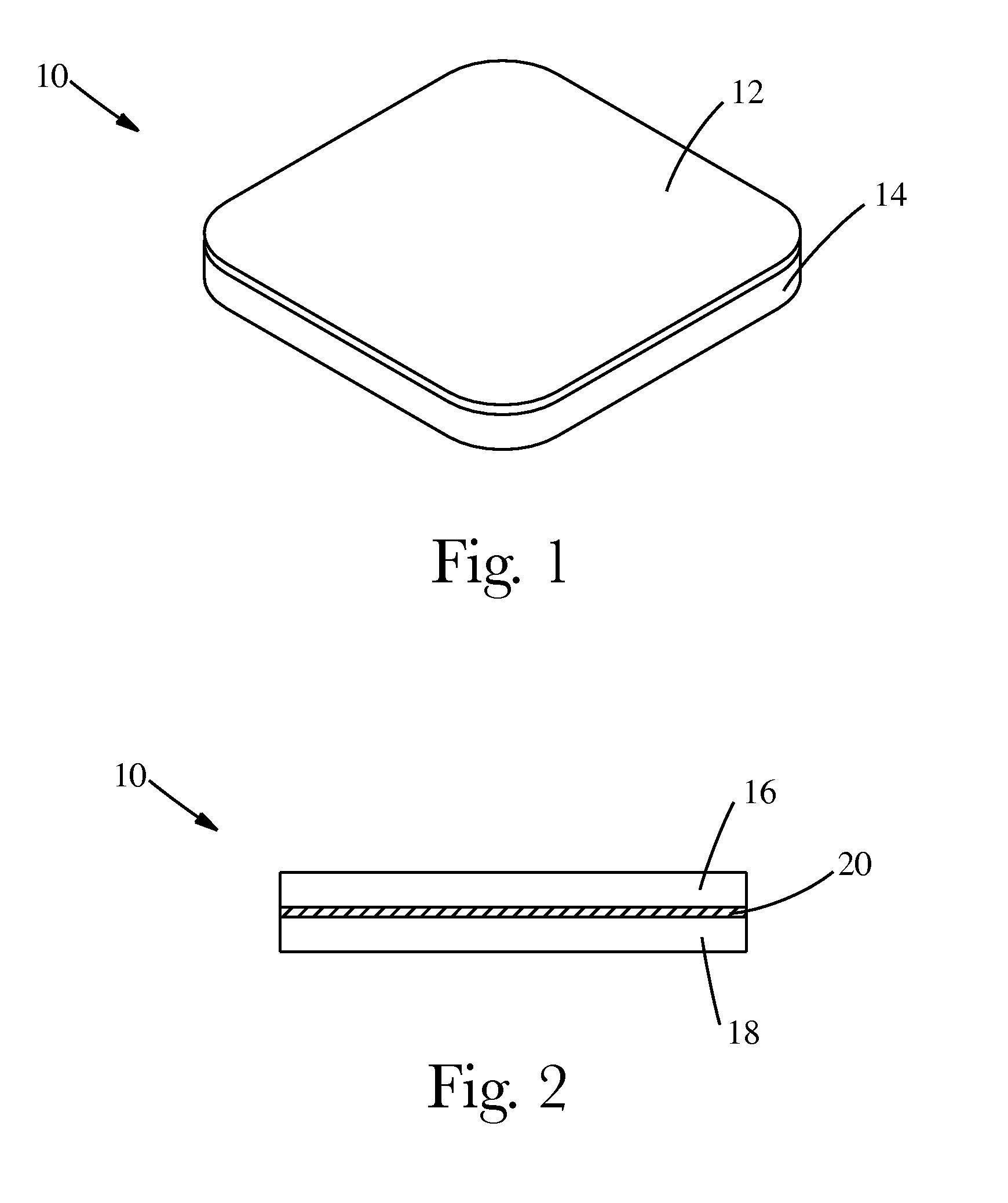 Porous, dissolvable solid substrate and surface resident coating comprising water sensitive actives