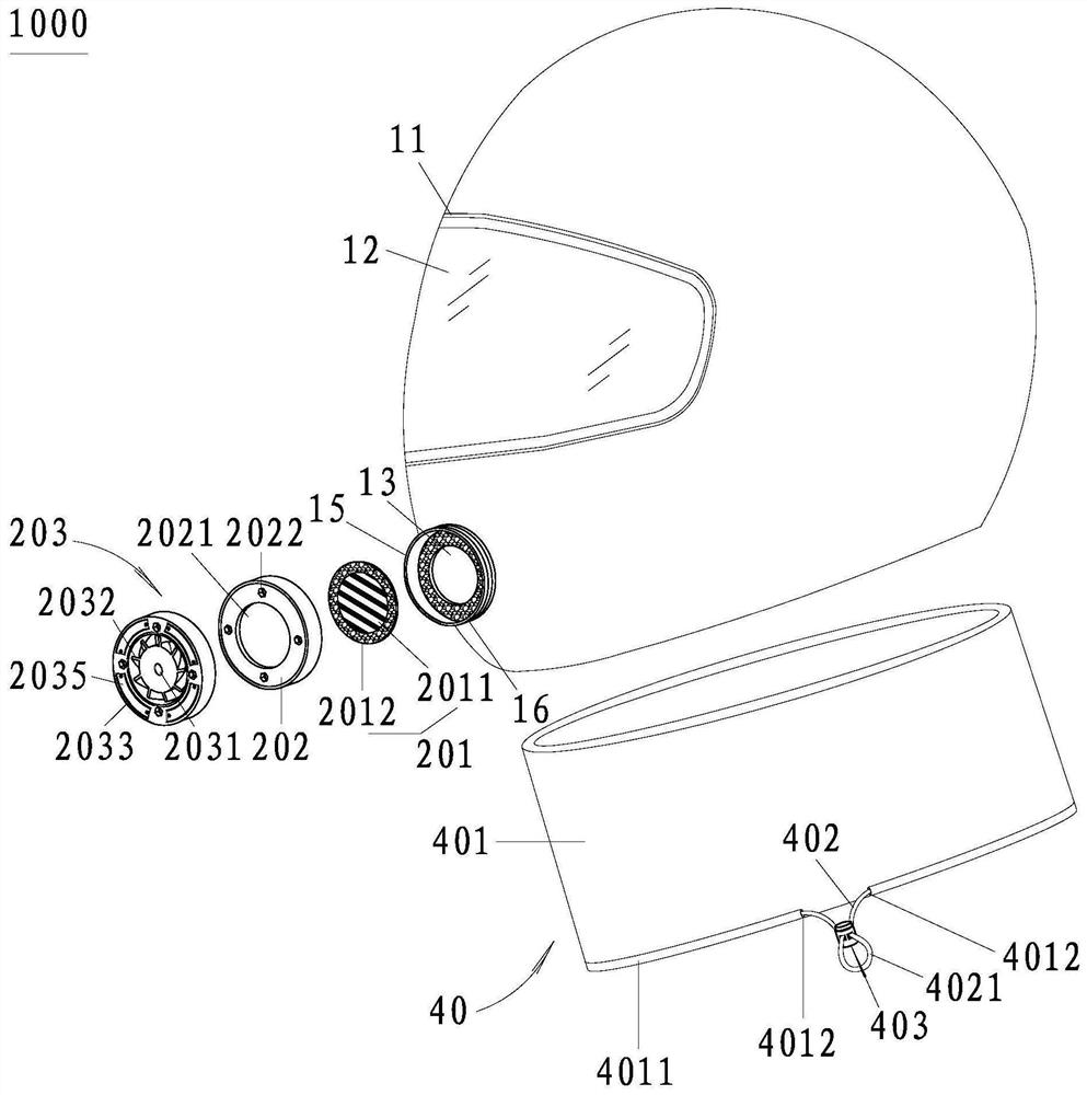 Omnibearing anti-virus helmet