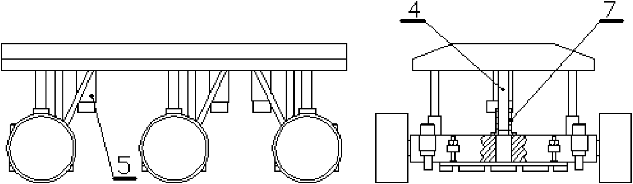 Wheel type barrier-crossing wall-climbing robot