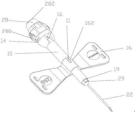 Self-destructive safety medical needle