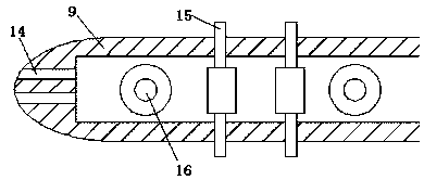 Gas drainage device in coal mining area