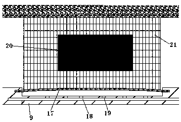 Gas drainage device in coal mining area