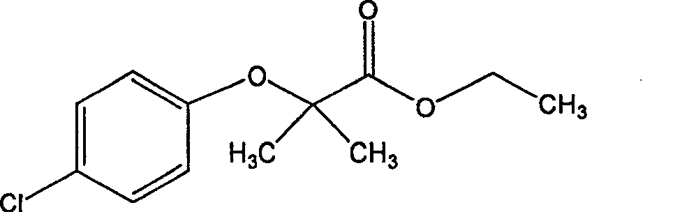 Composition containing fibrate drug and taurine