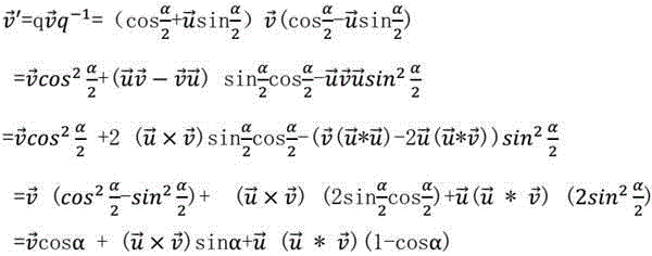 Method for compressing matrixes through dual quaternions