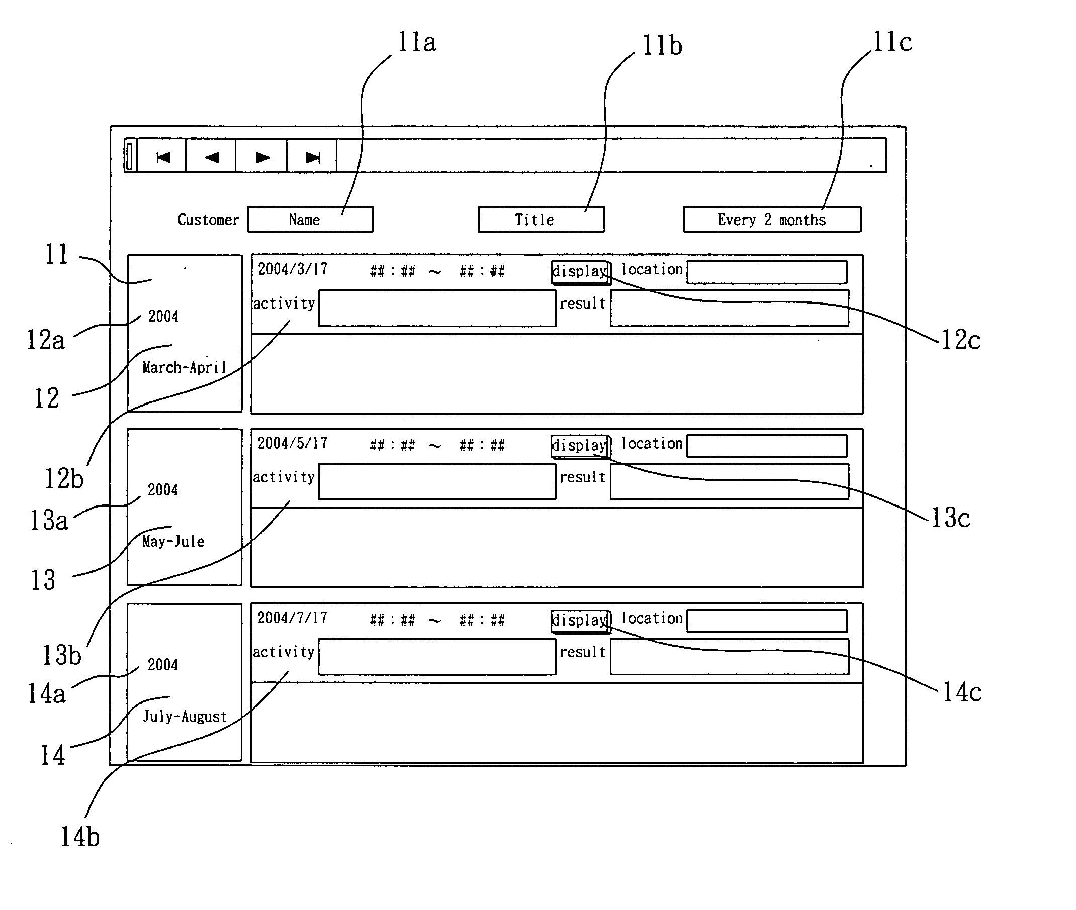 Calendar generator and calendar generating method