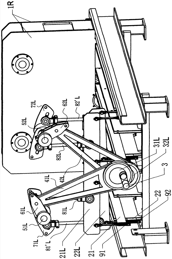 High-speed heavy-duty Jacquard shedding device