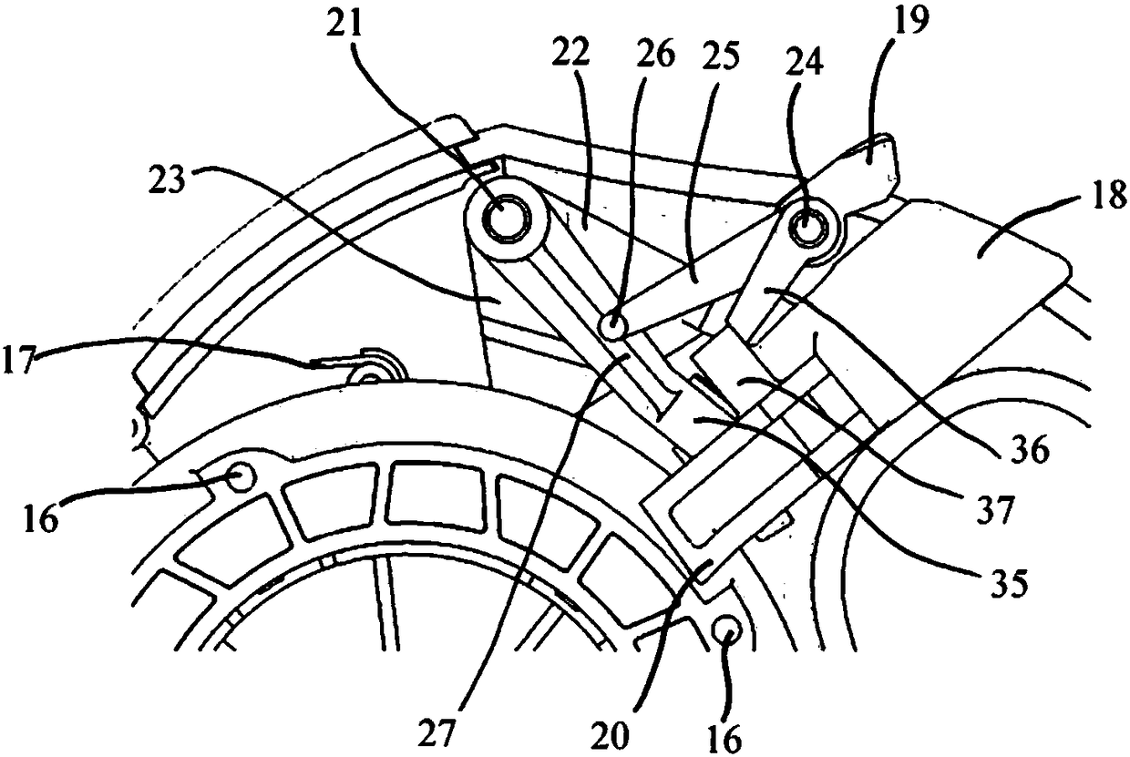 Rolling lead for coiling and extending a lead