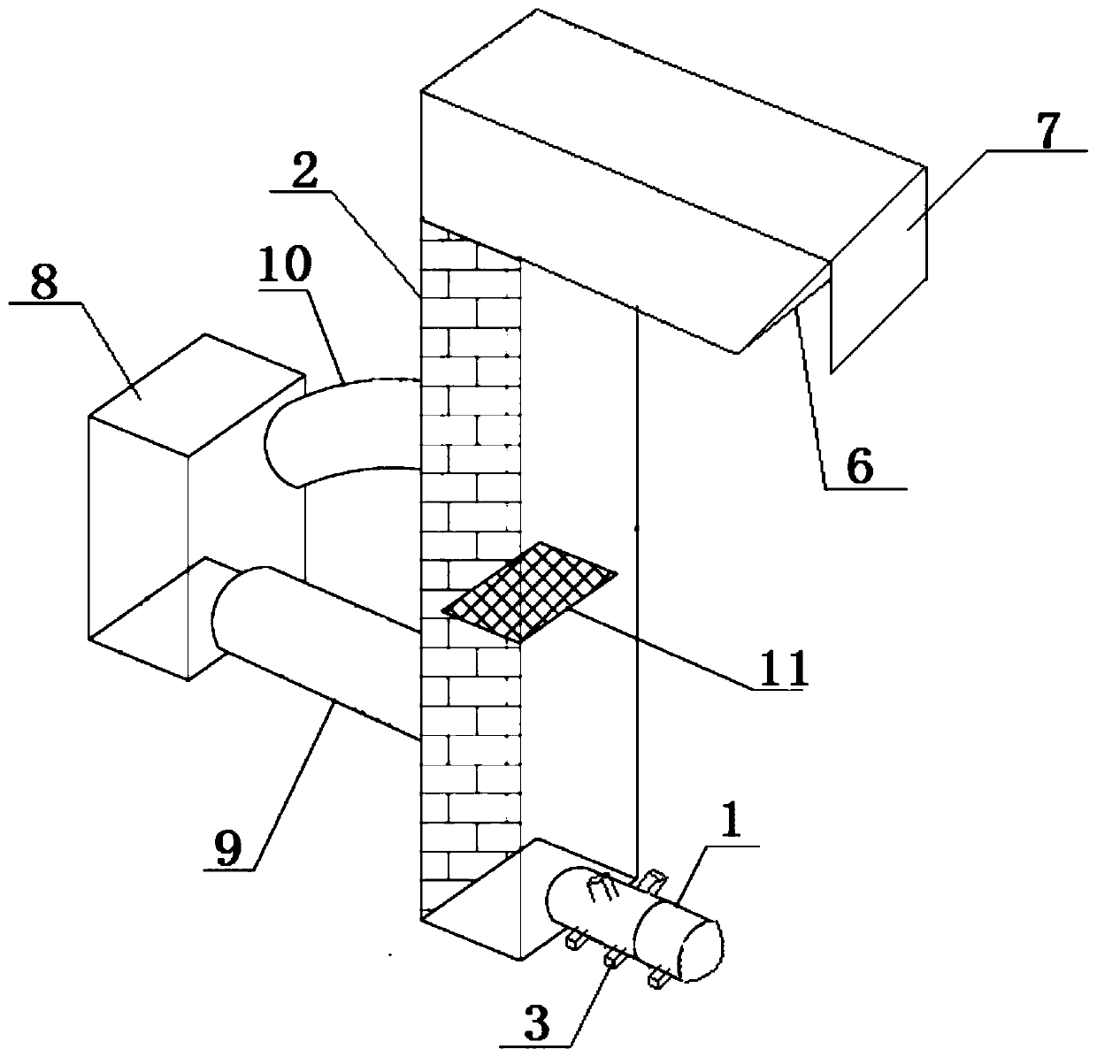 High-performance combustion gas turbine gas-exhaust system