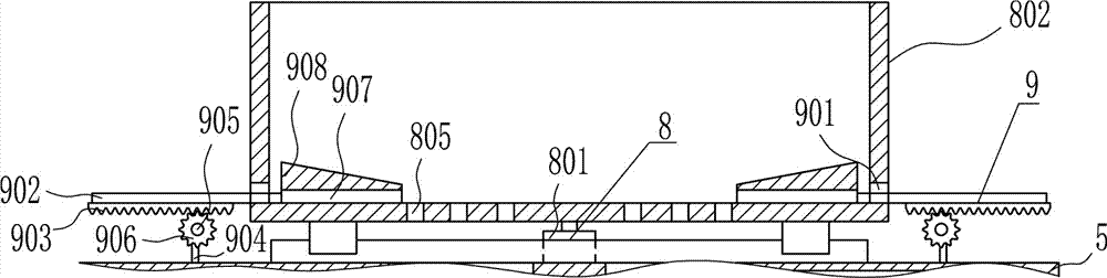 Device for disinfecting settling pond for sewage treatment