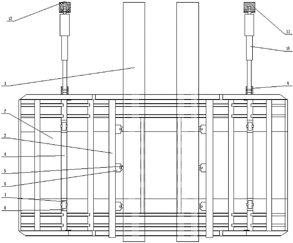 Special device for lateral parking and using method thereof