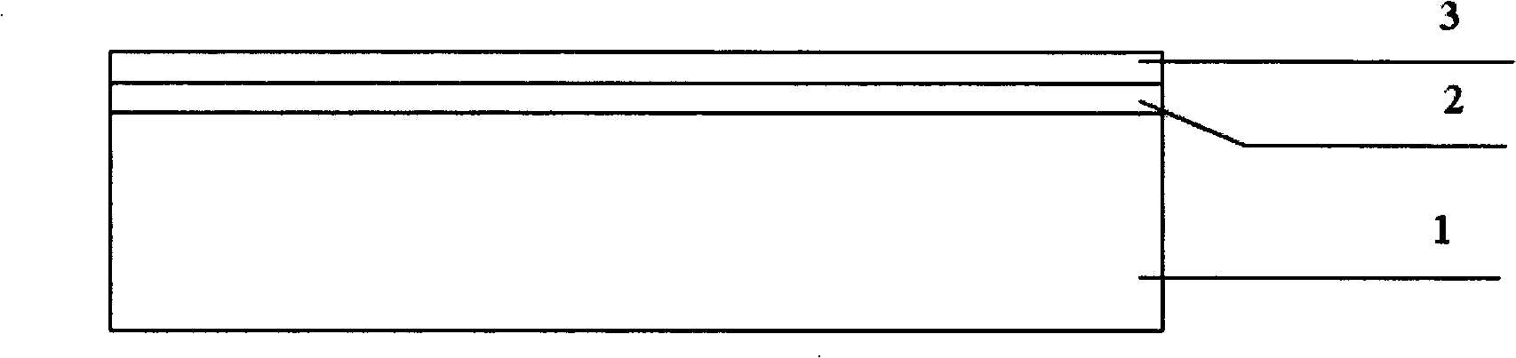 Method for preparing nano CMOS integrated circuit by SiN masking technique