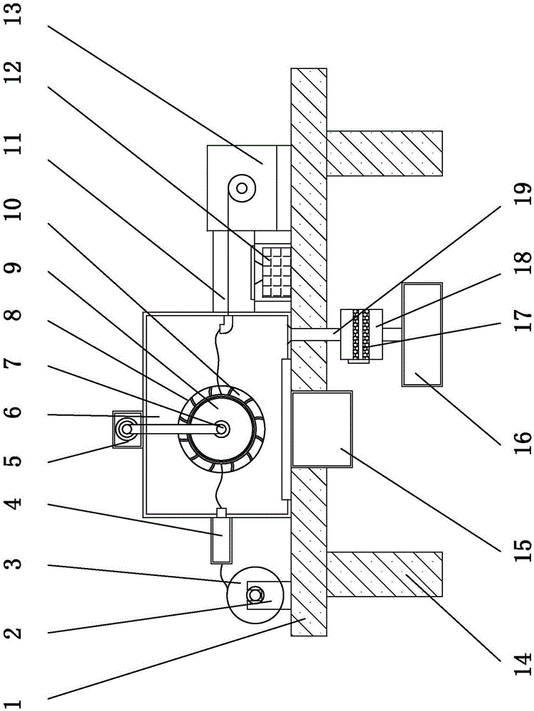 Spiral yarn printing and dyeing equipment