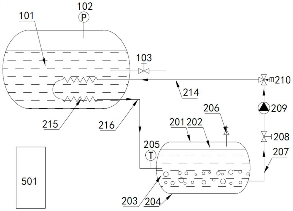 LNG (Liquefied Natural Gas) vehicle and ship refrigeration micro-power air conditioning system