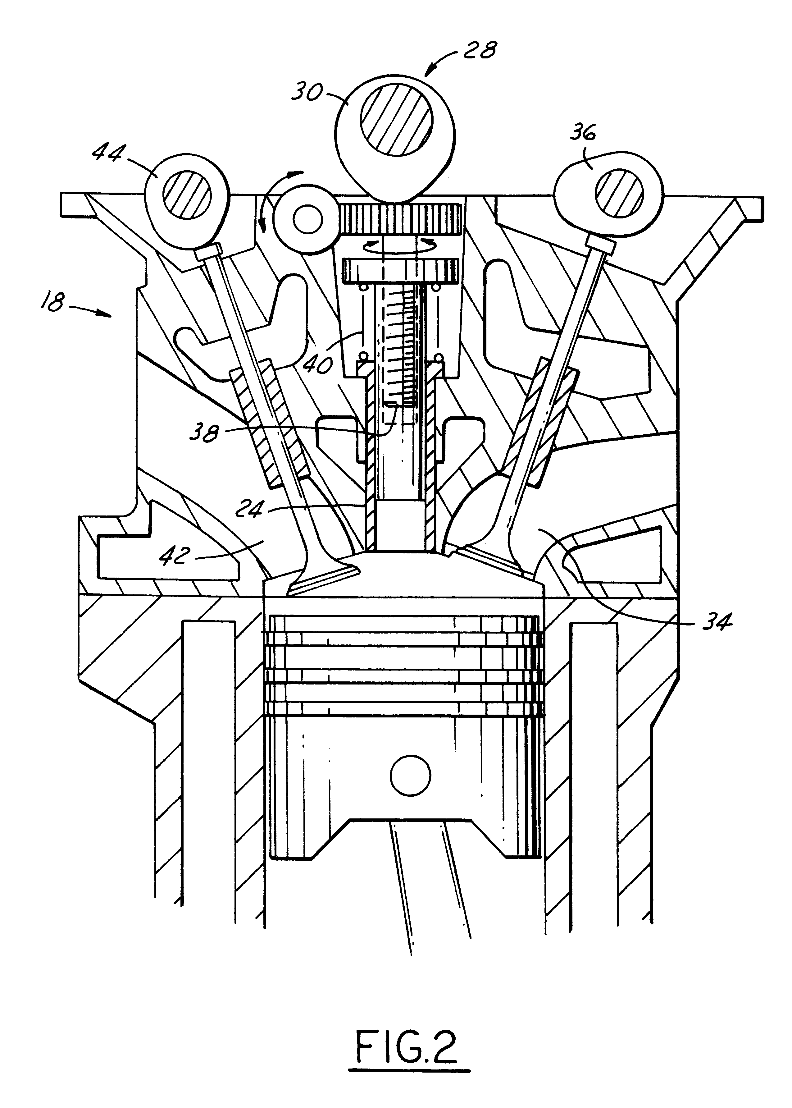 Homogeneous charge compression ignition internal combustion engine