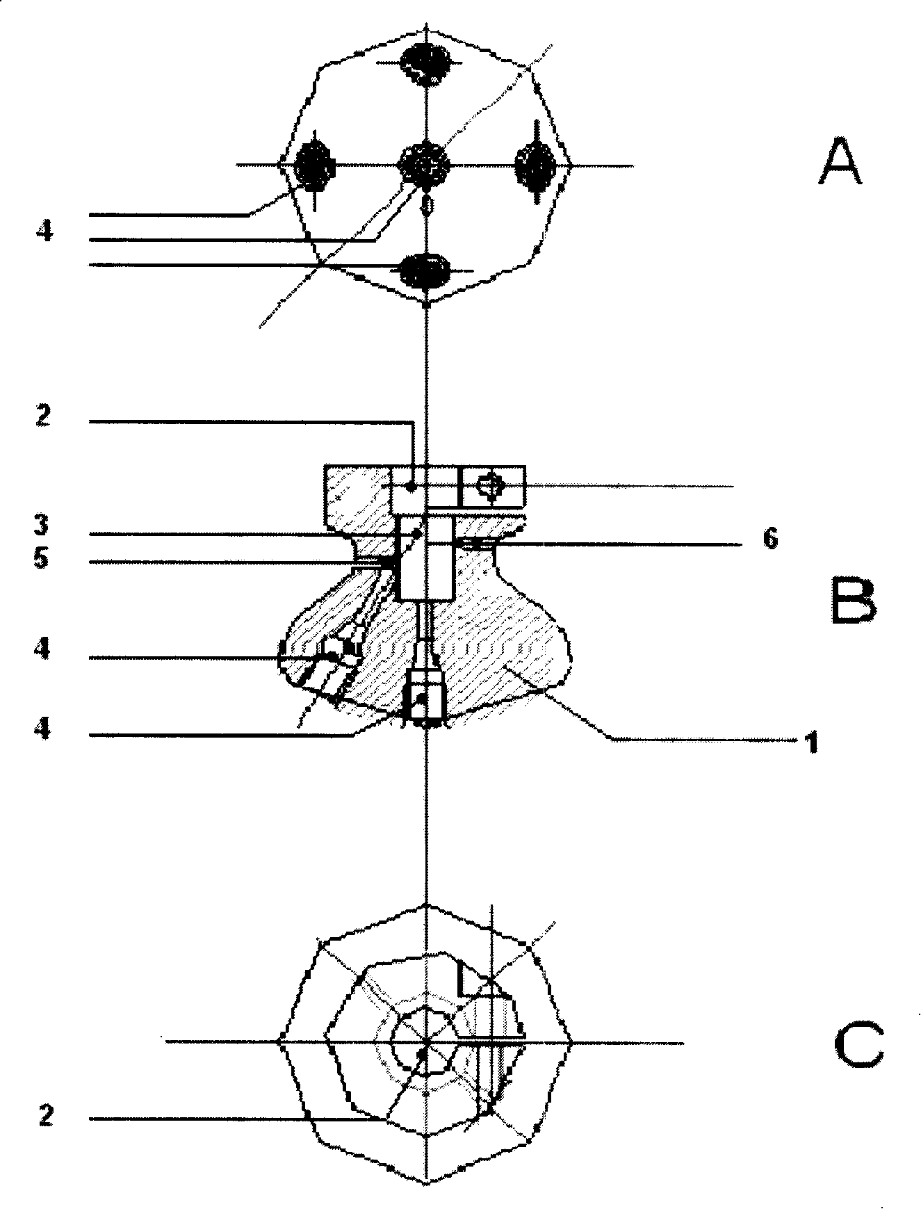 Multicenter electric spraying ion source for micro liquid phase separation system and mass spectrum