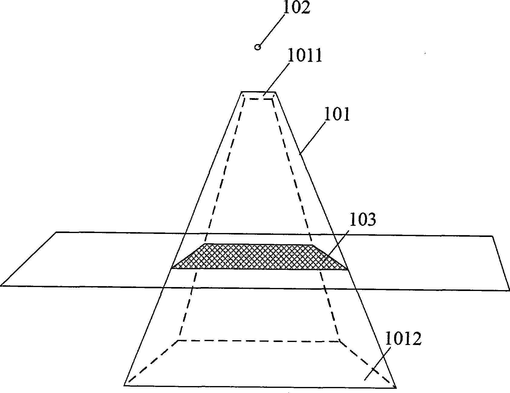 View field driving real-time shadow method