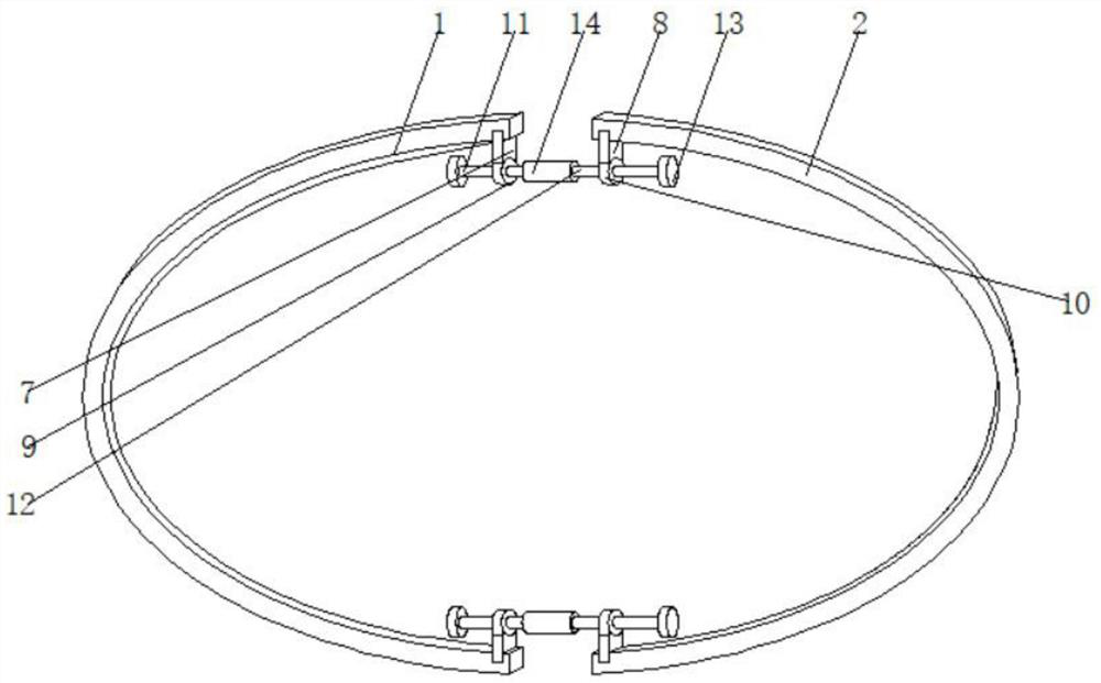 Mouth rehabilitation tongue blocking device