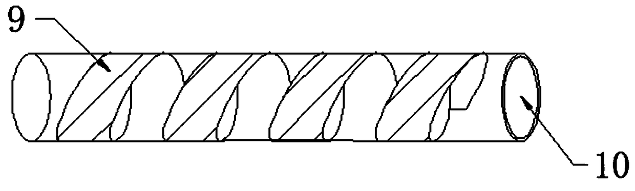 Spiral air inlet mechanism for air purifier