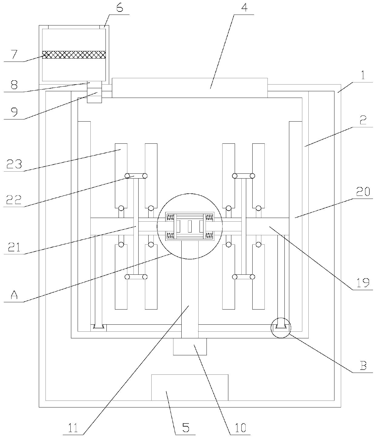 Full-automatic high-efficiency intelligent equipment for toasting urum