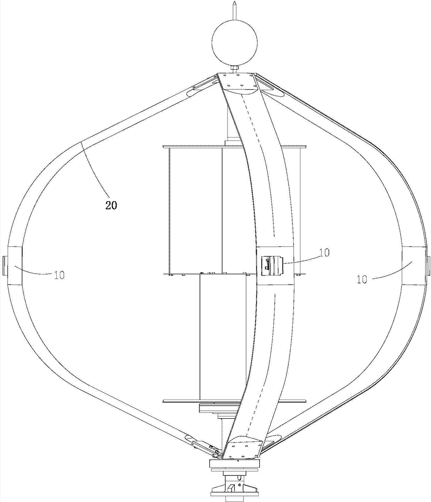 Intelligent variable pitch speed regulation method and system for wind driven generator