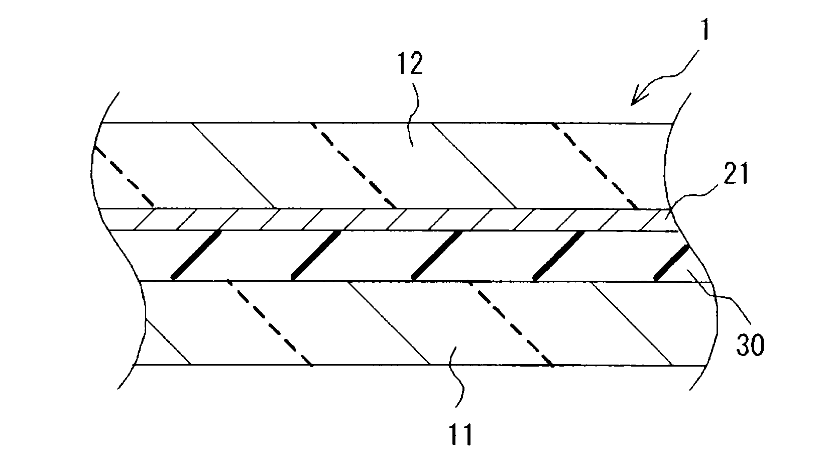 Laminated glass for vehicle window