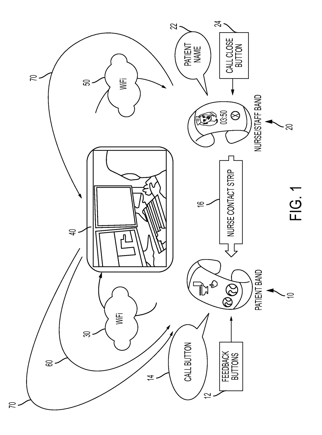 Wireless patient care system and method