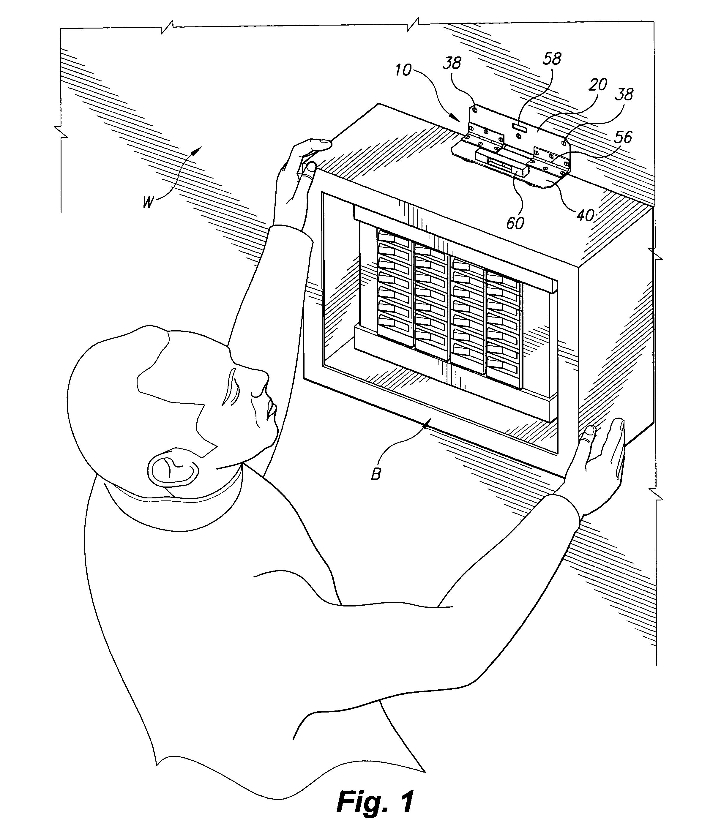 Installation bracket with level