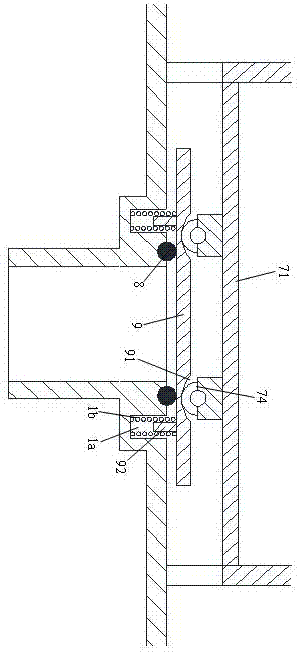 Pile tip grouting device for multipoint pouring