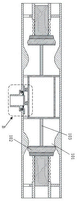 Pile tip grouting device for multipoint pouring