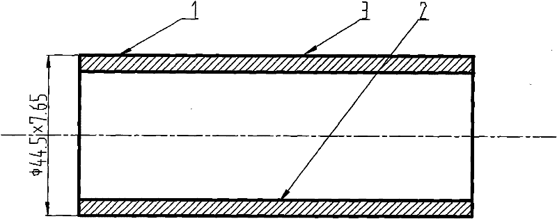 Method for processing thin-walled tube of zirconium alloy specially used by nuclear reactor