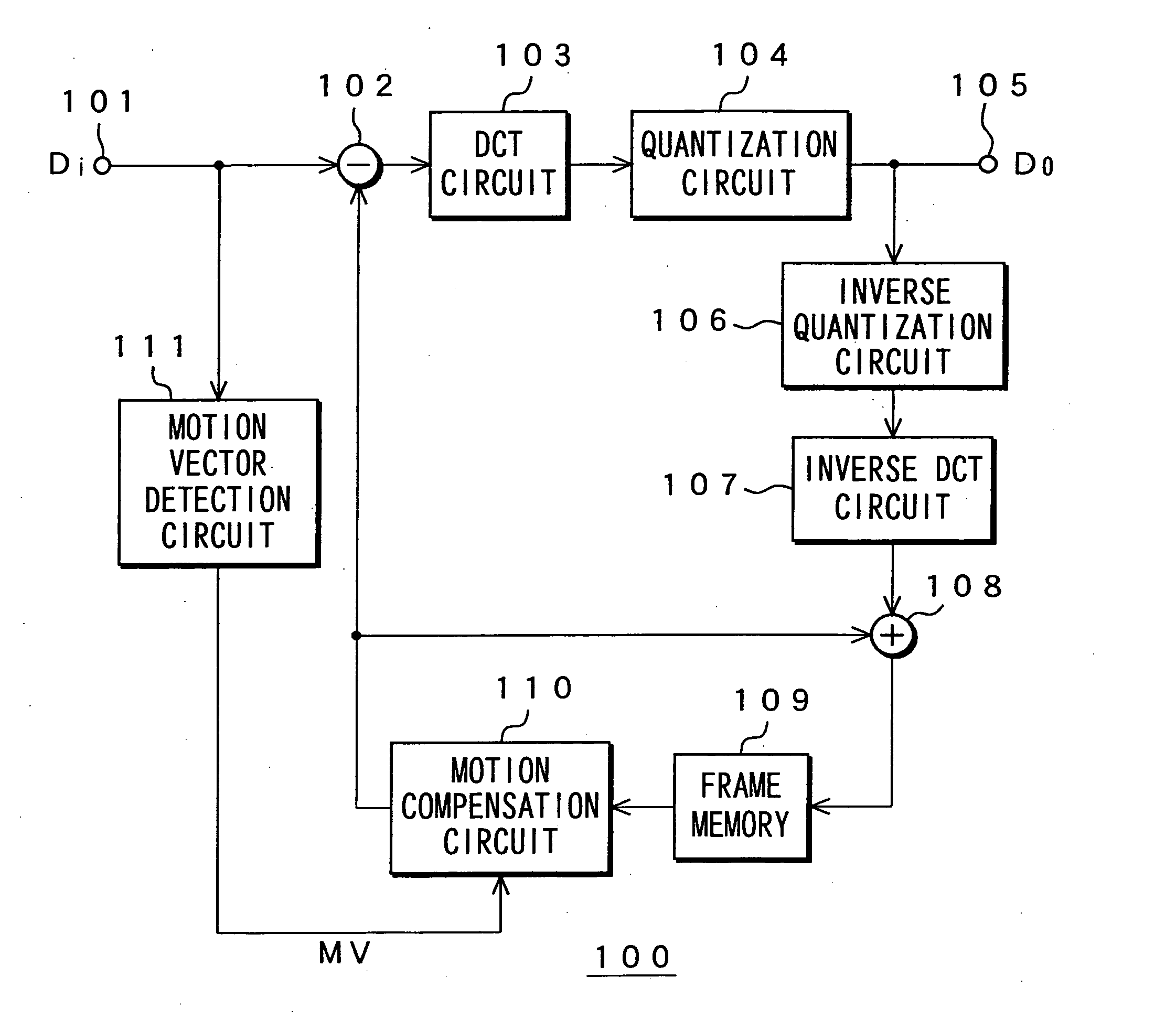 Memory device, motion vector detection device, and detection method